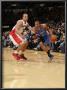 Oklahoma City Thunder V Toronto Raptors: Russell Westbrook And Jerryd Bayless by Ron Turenne Limited Edition Print