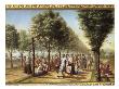 The Paseo De Las Delicias In Madrid by Francisco Bayeu Y Subias Limited Edition Print