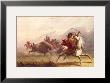 Bison Hunt by Alfred Jacob Miller Limited Edition Pricing Art Print