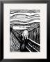 The Scream (Black & White) by Edvard Munch Limited Edition Print