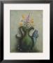 Cat & Vase Iii by Jessica Fries Limited Edition Print