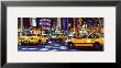 Yellow Cabs, New York City by Roy Avis Limited Edition Print
