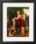 Psyche In Cupid's Garden by Howard David Johnson Limited Edition Pricing Art Print