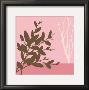 Metro Leaves In Pink I by Erica J. Vess Limited Edition Print