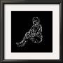 Figure Study On Black I by Charles Swinford Limited Edition Print