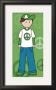 Boy With Peace Sign On Shirt by Clara Almeida Limited Edition Print