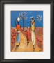 La Famille Et L'arbre Bleu by Michel Rauscher Limited Edition Pricing Art Print