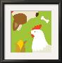 Farm Group: Hen And Dog by Yuko Lau Limited Edition Print