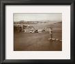 Sikorsky S-42 Through The Golden Gate Under Construction, San Francisco, 1935 by Clyde Sunderland Limited Edition Print