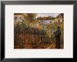 Monet Painting In His Garden At Argentui by Pierre-Auguste Renoir Limited Edition Print