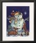 Jolly Snowman by Donna Race Limited Edition Print
