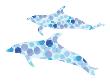 Blue Dolphins by Avalisa Limited Edition Print