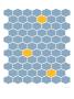 Blue Orange Trellis by Avalisa Limited Edition Pricing Art Print