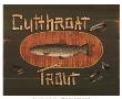 Cutthroat Trout by Susan Clickner Limited Edition Pricing Art Print