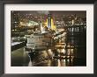 The Queen Elizabeth Ii Prepares To Dock At The Port Of New Orleans, Mississippi River, C.2006 by Alex Brandon Limited Edition Print