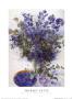 Eucalyptus And Delphiniums by Shirley Felts Limited Edition Pricing Art Print
