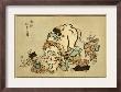 Blind Monks Examining An Elephant by Itcho Hanabusa Limited Edition Pricing Art Print