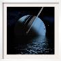 Starlight Faintly Illuminates This Distant Blue Gas Giant by Stocktrek Images Limited Edition Print