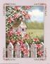 Birdhouse With Lattice Fence by Peggy Thatch Sibley Limited Edition Print