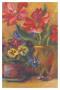 Pansies And Tulips by Shari White Limited Edition Pricing Art Print