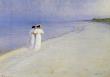 Summer Afternoon On Skagen Beach by Peder Severin Kroyer Limited Edition Print