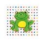 Happy Hoppy Frog by Lauren Floodgate Limited Edition Print