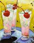 Cherry Sodas by Julia Gilmore Limited Edition Pricing Art Print