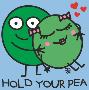 Hold Your Pea by Todd Goldman Limited Edition Print