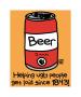 Beer Ugly People by Todd Goldman Limited Edition Pricing Art Print