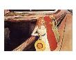 Girl On A Bridge by Edvard Munch Limited Edition Print