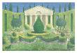 Italian Garden Topiary by Nigel Cladingboel Limited Edition Print