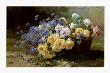 Un Panier De Fleurs by Albert Tibule Furcy De Lavault Limited Edition Print