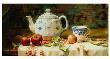 Blue China Still Life by Claude Boyer Limited Edition Print