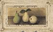 Caramel Pears by Cristin Atria Limited Edition Print