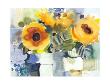 Graphic Flowers Iii by Brita Schwarz Limited Edition Pricing Art Print