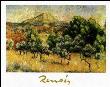 Le Mont Sainte Victoire by Pierre-Auguste Renoir Limited Edition Pricing Art Print