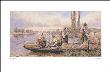 Crossing The Ferry by Myles Birket Foster Limited Edition Print