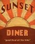 Sunset Diner by Louise Max Limited Edition Print