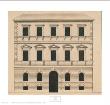 Elevation, House Of Michelangelo by Antoine-Lauren Vaudoyer Limited Edition Print