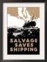 Salvage Saves Shipping by E. Oliver Limited Edition Print