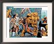 Alpha Flight #7 Group: Sasquatch, Alpha Flight, Nemesis And Yukon Jack Crouching by Dave Ross Limited Edition Print