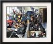 X-Men #157 Group: Cyclops, Beast, Wolverine, Nightcrawler, Angel, Lockheed And X-Men by Salvador Larroca Limited Edition Pricing Art Print