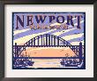 Newport, Oregon Bridge And Boats, C.2009 by Lantern Press Limited Edition Print