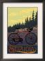 Mountain Bike - Sequoia National Forest, Ca, C.2009 by Lantern Press Limited Edition Pricing Art Print
