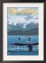 Alaska's Inside Passage - Whales, C.2009 by Lantern Press Limited Edition Pricing Art Print