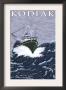 Kodiak, Alaska - Fishing Boat, C.2009 by Lantern Press Limited Edition Print