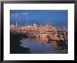 Elliot Bay Marina, Sunset, Wa by Jim Corwin Limited Edition Print