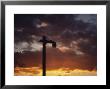Street Light And Sunrise, Long Island, Ny by Ronald Lewis Limited Edition Print