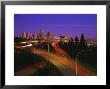 Freeway At Night In Portland, Oregon by Fogstock Llc Limited Edition Print