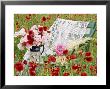 Jug Of Rosa & Poppy by Linda Burgess Limited Edition Print